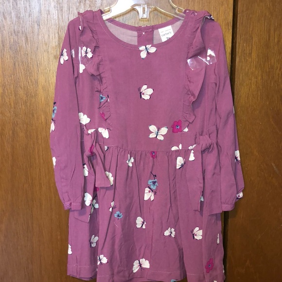 BRAND NEW GIRLS 2 T DRESS. NEW WITHOUT TAGS ON IT. SMOKE FREE HOME. - Picture 1 of 3